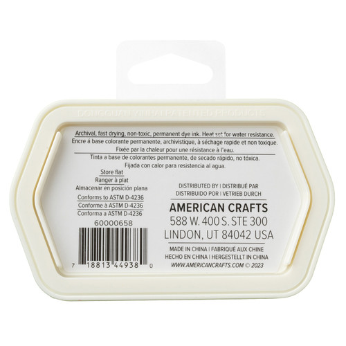 2 Pack - We R Stamping Dye Ink Pad-Brick - 60000658 2 Pack - We R Stamping Dye Ink Pad-Brick - 60000658