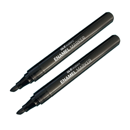 6 Pack - We R Makers Jewelry Press Enamel Pens 2/Pkg-Black - 60000269