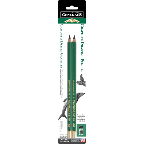 6 Pack - Kimberly Graphite Pencils 2/Pkg-4B - 5A00372S-1H836 - 044974405256