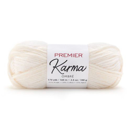 3 Pack - Premier Yarns Karma-Blanc De Blanc - 5A0039FD-1H8NR - 840166872048