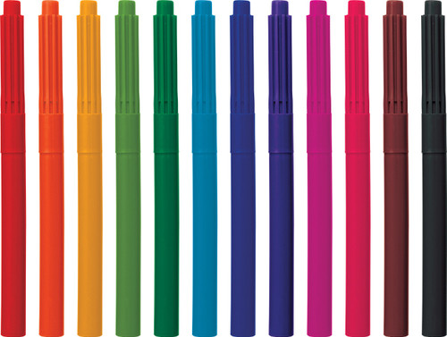 3 Pack - We R Cordless Marker Airbrush Markers Refill 12/Pkg-Assorted Colors - WR661123