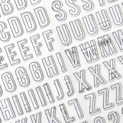 3 Pack - Vicki Boutin Mixed Media Thickers Stickers 142/Pkg-Alpha - VB030514 3 Pack - Vicki Boutin Mixed Media Thickers Stickers 142/Pkg-Alpha - VB030514