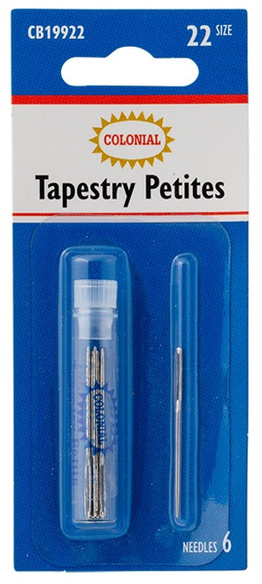 3 Pack - Colonial Petite Tapestry Needles-Size 22 6/Pkg - 5A002J3Q-1GKPX - 919550871094