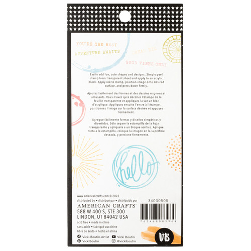 3 Pack - Vicki Boutin Mixed Media Acrylic Stamps-Circles - VB030505 3 Pack - Vicki Boutin Mixed Media Acrylic Stamps-Circles - VB030505