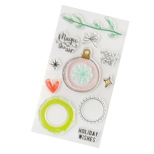 3 Pack - Vicki Boutin Peppermint Kisses Clear Stamps 11/Pkg- - VB021948