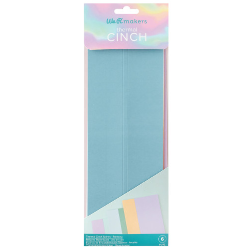 2 Pack - We R Thermal Cinch Binding Spine 6/Pkg-Rainbow - 60000862 - 718813147705