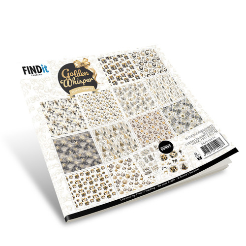 Find It Trading Berries Beauties Paper Pack 8"X8" 18/Pkg-Golden Whisper - 5A003CKQ-1H8VX - 8718715154087