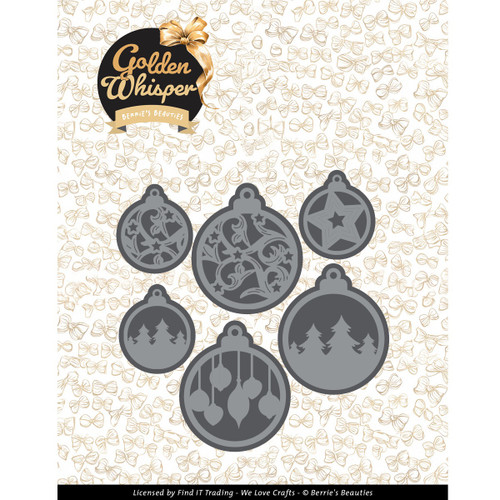 Find It Trading Berries Beauties Die-Golden Baubles, Golden Whisper - 5A003CKL-1H8W0 - 8718715152571