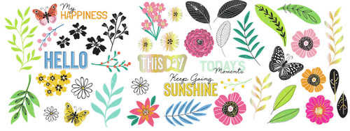 3 Pack - Vicki Boutin Bold And Bright Ephemera-Goodie Bag - 5A0026K7-1G91N