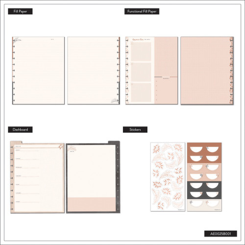 Happy Planner Big Planner Companion-Modern Charm - 5A0036WY-1H81J