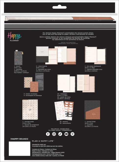 Happy Planner Big Planner Companion-Modern Charm - 5A0036WY-1H81J Happy Planner Big Planner Companion-Modern Charm - 5A0036WY-1H81J