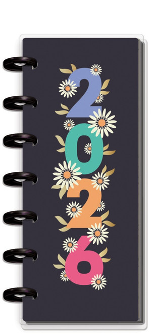 Happy Planner Skinny Mini 12 Month Disc Bound Dated Planner-Florescent; Jan '26 - Dec '26 - 5A0036XF-1H81R - 673807709904