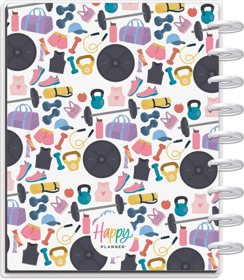 Happy Planner Classic 12 Month Disc Bound Dated Planner-Fitness Icons - 5A0036W0-1H81N Happy Planner Classic 12 Month Disc Bound Dated Planner-Fitness Icons - 5A0036W0-1H81N