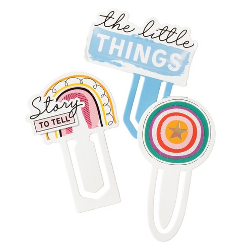 3 Pack - Vicki Boutin Bold And Bright Die-Cut Paper Clips-30 Pieces - 5A0026JV-1G91X 3 Pack - Vicki Boutin Bold And Bright Die-Cut Paper Clips-30 Pieces - 5A0026JV-1G91X