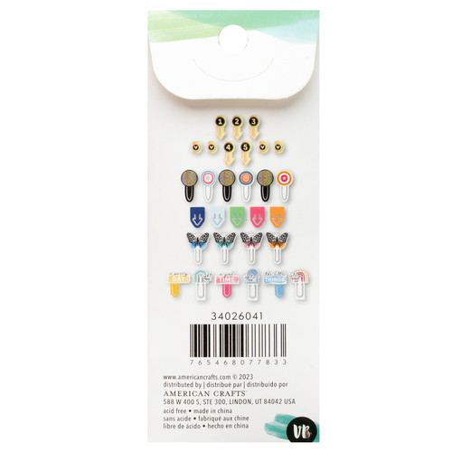 3 Pack - Vicki Boutin Bold And Bright Die-Cut Paper Clips-30 Pieces - 5A0026JV-1G91X 3 Pack - Vicki Boutin Bold And Bright Die-Cut Paper Clips-30 Pieces - 5A0026JV-1G91X