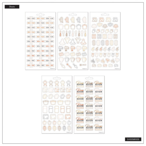 Happy Planner 10 Sheet Sticker Value Pack-Rustic Roots - 5A0036WJ-1H81L