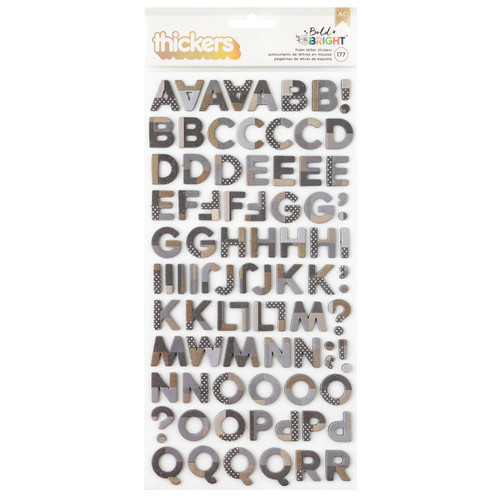 3 Pack - Vicki Boutin Bold And Bright Thickers-Alphabet - A50026JW-G1914 - 765468077710 3 Pack - Vicki Boutin Bold And Bright Thickers-Alphabet - A50026JW-G1914 - 765468077710