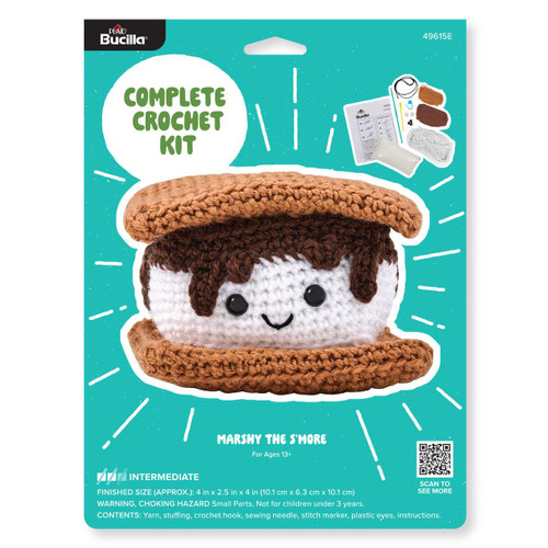 3 Pack - Bucilla Amigurumi Kit-5" - Smores - 5A002CSZ-1GG9X - 046109496153