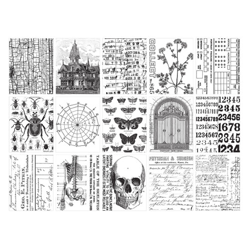3 Pack - Tim Holtz Idea-ology-Collage Paper - 5A0026RJ-1G96G