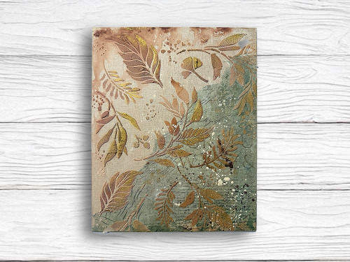 Stamperia Stencils Art Stories A3 11.7"x16.5"-Leaves - 5A00374R-1H867
