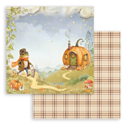 Stamperia Scrapbooking Pad 8"X8" 10/Pkg-Whispering Woods - 5A003768-1H86D
