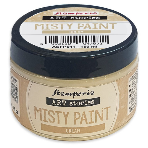 Stamperia Art Stories Misty Paint ml 150-Cream - 5A003756-1H856 - 5993110047971