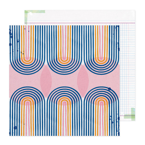 25 Pack - Vicki Boutin Bold And Bright Double-Sided Cardstock 12"X12"-In The Details - 5A0026K4-1G92D - 765468077628