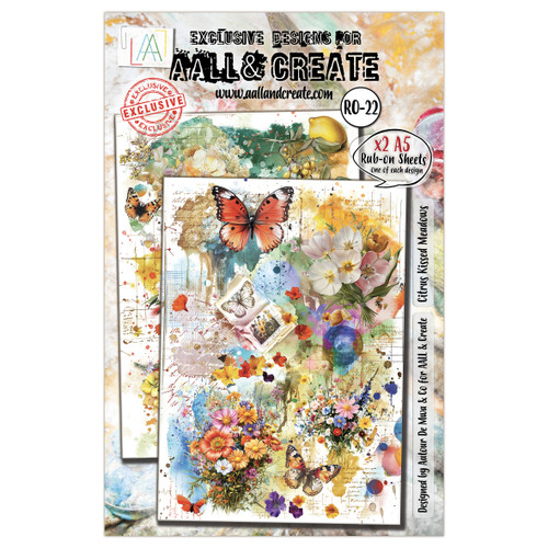 3 Pack - AALL And Create A5 Rub-Ons-Citrus Kissed Meadows - 5A0039HH-1H8QY - 5060979169585