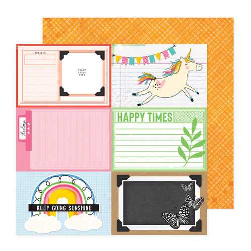 25 Pack - Vicki Boutin Bold And Bright Double-Sided Cardstock 12"X12"-4X6 - 5A0026K4-1G92K - 765468077635