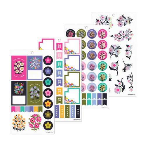 Happy Planner Big 30 Sheet Sticker Value Pack-Florescent Classic - 5A0036W9-1H80Y