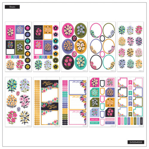 Happy Planner Big 30 Sheet Sticker Value Pack-Florescent Classic - 5A0036W9-1H80Y Happy Planner Big 30 Sheet Sticker Value Pack-Florescent Classic - 5A0036W9-1H80Y