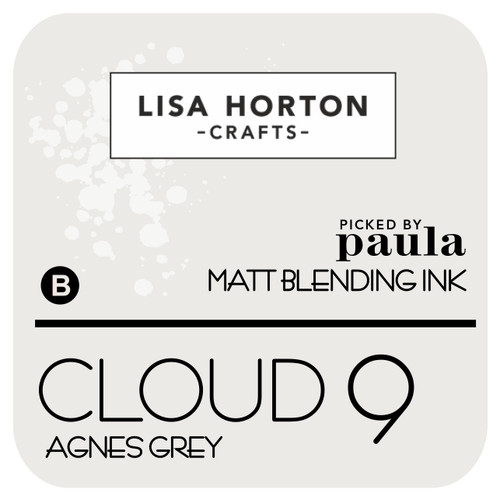 Lisa Horton Crafts Cloud 9 Matt Blending Ink Pad-Agnes Grey, Picked By Paula - 5A003283-1H3WP - 780627351074
