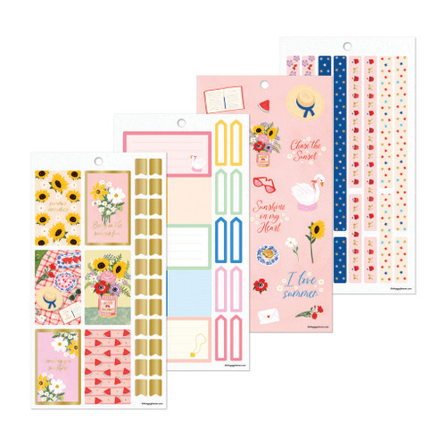 Happy Planner Big 30 Sheet Sticker Value Pack-Summer Charm Classic - 5A0036W9-1H81B