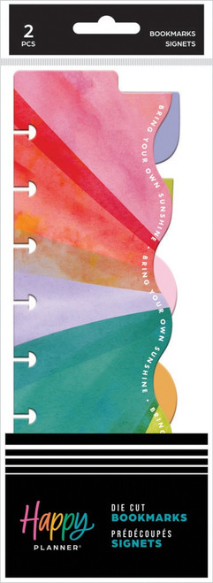 Happy Planner Die Cut Bookmarks-Bright Energy - 5A0036TX-1H7YQ - 673807710764