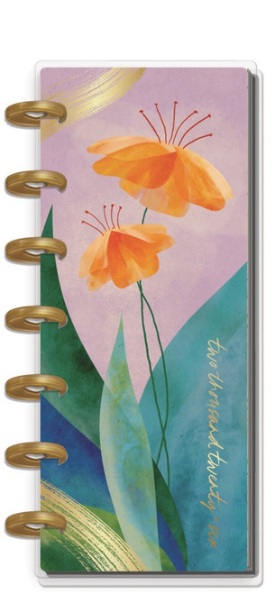 Happy Planner Skinny Mini 12 Month Disc Bound Dated Planner-Floral Energy - 5A0036XF-1H7YV - 673807709911