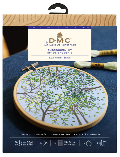 DMC Designer Embroidery Kit-Canopy - 5A00396V-1H8BZ - 3357995064683