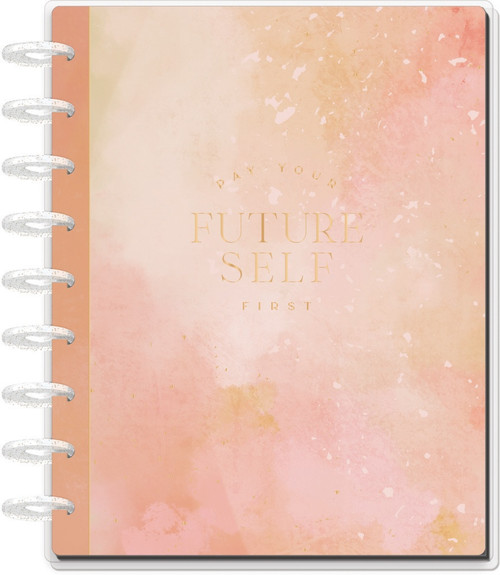 Happy Planner Disc Bound Guided Journal-Textured Canvas Budget - 5A00370N-1H7YY