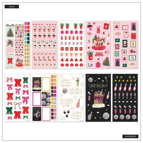 Happy Planner Big 30 Sheet Sticker Value Pack-Winter Charm Classic - 5A0036W9-1H7Z0 Happy Planner Big 30 Sheet Sticker Value Pack-Winter Charm Classic - 5A0036W9-1H7Z0