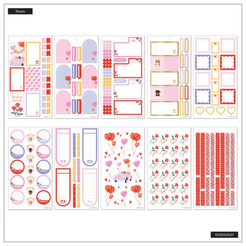 Happy Planner Big 30 Sheet Sticker Value Pack-Winter Charm Classic - 5A0036W9-1H7Z0 Happy Planner Big 30 Sheet Sticker Value Pack-Winter Charm Classic - 5A0036W9-1H7Z0