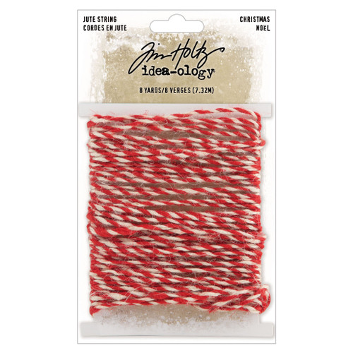 Tim Holtz Idea-Ology Jute String-Christmas - 5A00323Y-1H3S2 - 040861944488