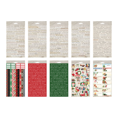 Tim Holtz Christmas Idea-ology-Sticker Book - 5A003244-1H3S4