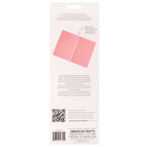 We R Thermal Cinch Adhesive Glue Strips-50/Pkg - 60000835