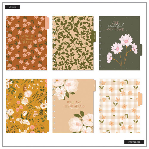 Happy Planner Classic 12 Month Disc Bound Dated Planner-INTL Vintage Garden - 5A0036TW-1H7ZG Happy Planner Classic 12 Month Disc Bound Dated Planner-INTL Vintage Garden - 5A0036TW-1H7ZG