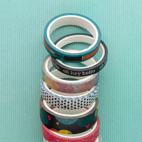 Vicki Boutin Bold And Bright Washi Tape-8 Pieces - 5A0026JL-1G923 Vicki Boutin Bold And Bright Washi Tape-8 Pieces - 5A0026JL-1G923