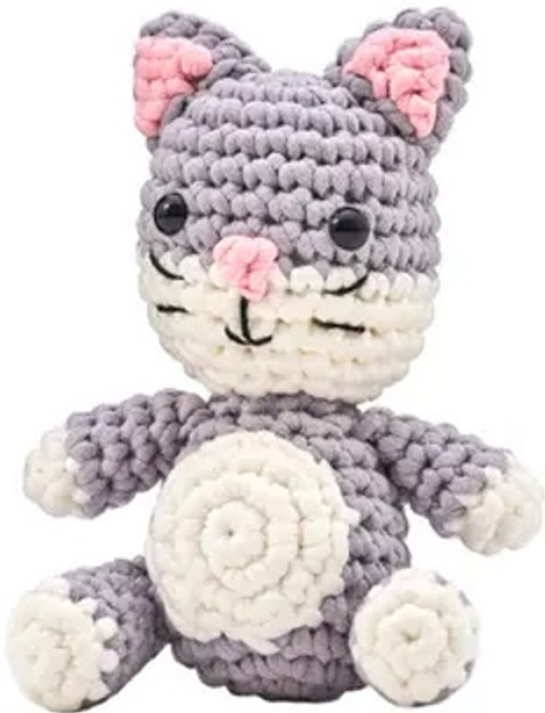 Bucilla Amigurumi Kit-5" - T-Shirt Yarn Cat - 5A002CT6-1GG9S Bucilla Amigurumi Kit-5" - T-Shirt Yarn Cat - 5A002CT6-1GG9S