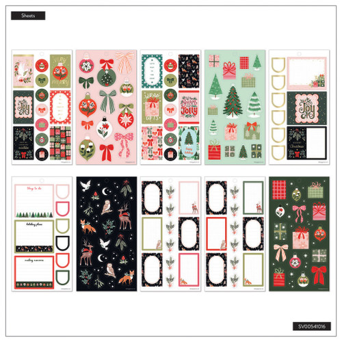 Happy Planner Big 30 Sheet Sticker Value Pack-Christmas Classic - 5A0036W9-1H7ZJ Happy Planner Big 30 Sheet Sticker Value Pack-Christmas Classic - 5A0036W9-1H7ZJ
