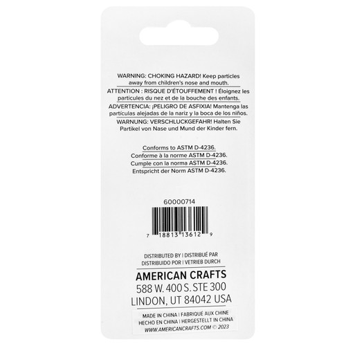 We R Embossing Powder 0.52 oz 3/Pkg-Black/White/CLEAR - 60000714