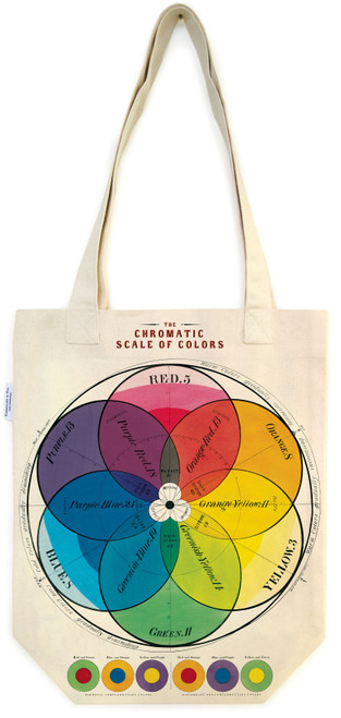 Cavallini Tote Bag-Scale of Colors - 5A0035PN-1H70V - 9781639474424