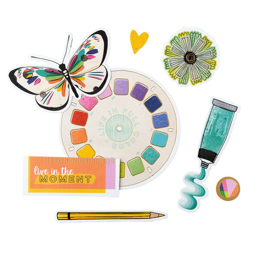 Vicki Boutin Mixed Media Ephemera Cardstock Die-Cuts-Artist - VB030501 Vicki Boutin Mixed Media Ephemera Cardstock Die-Cuts-Artist - VB030501