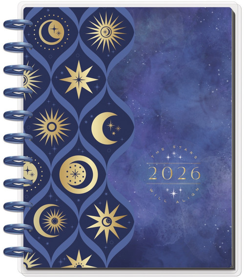 Happy Planner Big 12 Month Disc Bound Dated Planner-Star Signs - 5A0036T7-1H7ZP